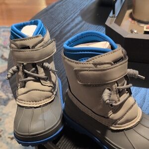 Sperry Kids Boots in Gray and Blue